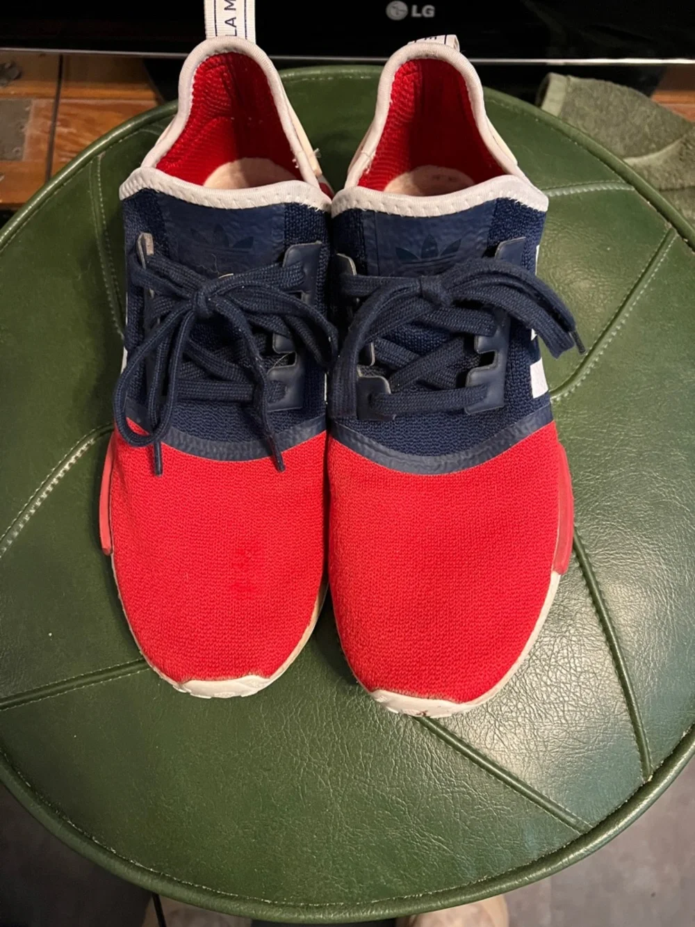 ADIDAS NMD R1 USA EDITION SNEAKERS SIZE 10 - Picture 7 of 8